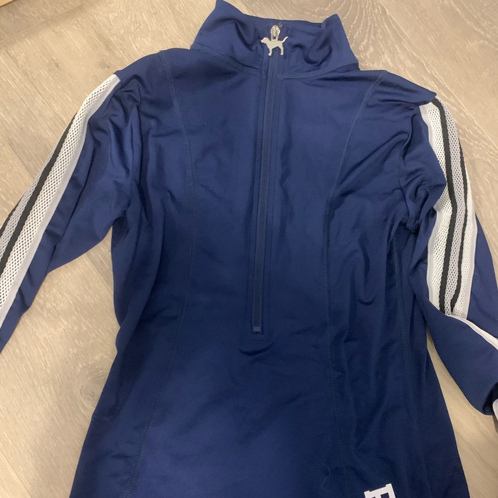 Blue Victoria secret sweatshirt